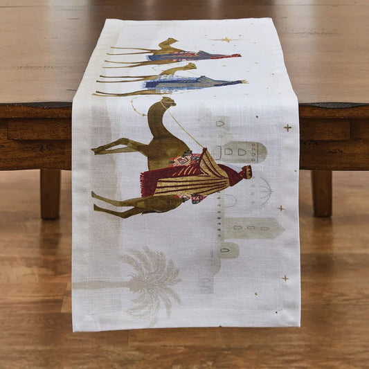 Away In A Manger Table Runner - 36" Long - Tampa Home & Garden Store