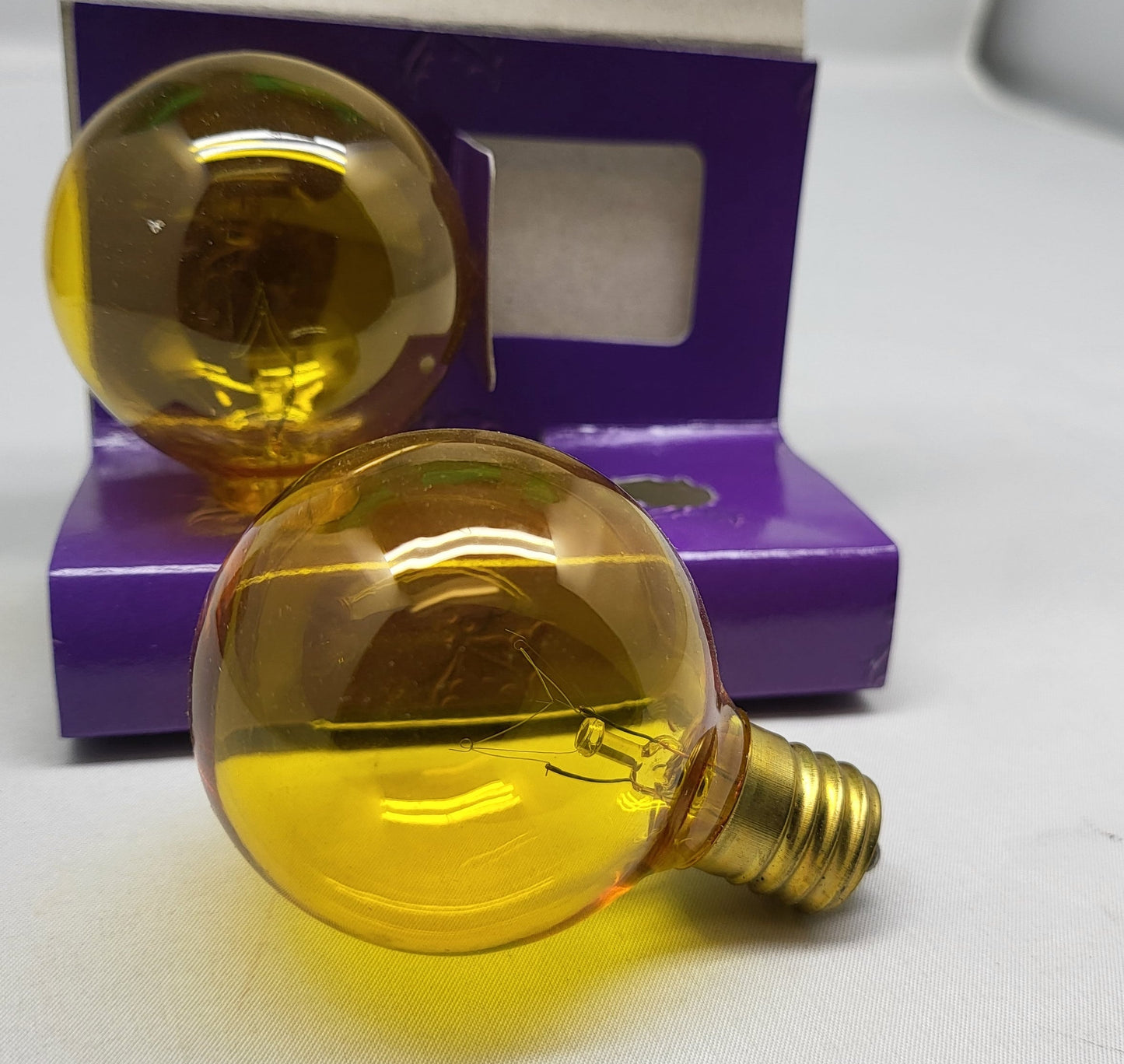 Bombilla de repuesto para marquesina (paquete de 2), color dorado