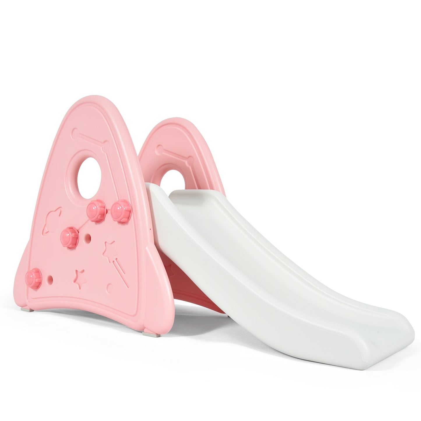 Freestanding Baby Slide Indoor First Play Climber Slide Set for Boys Girls -Blue