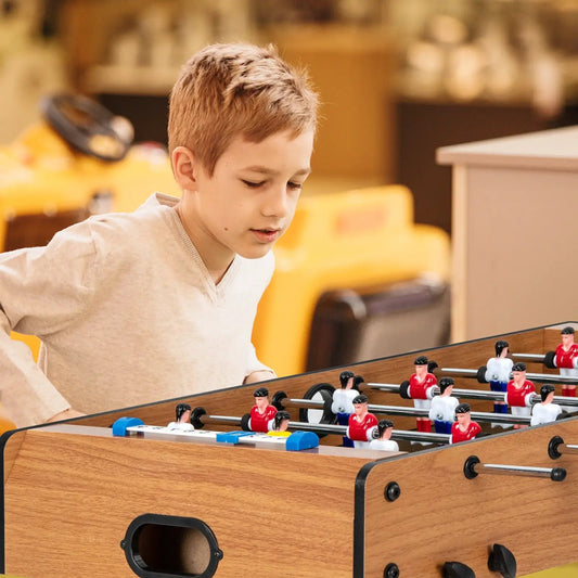 Space Saving Table Football by DirectDeals with durable handle, wood finish foosball table on Tampa Home & Garden Store