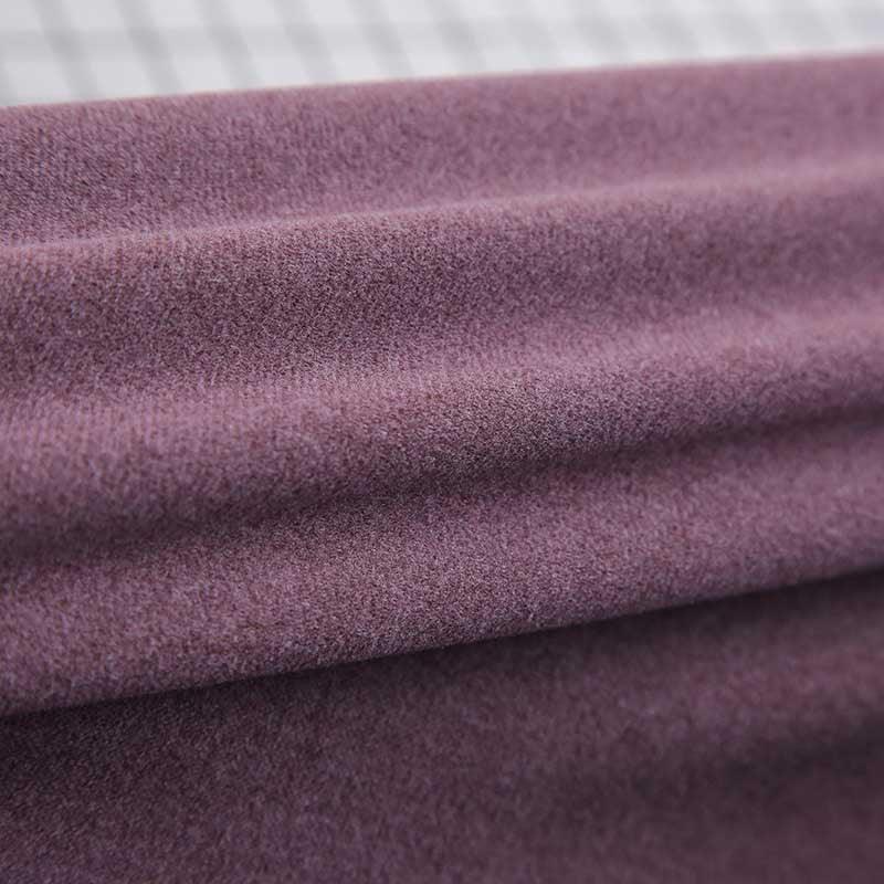 Stevvex purple plush travel neck pillow fabric closeup on Tampa Home & Garden Store