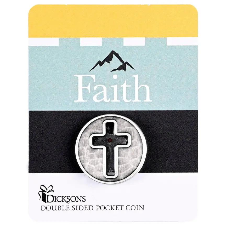 Mustard seed resin pocket cross charm, Dicksons pocket coin on Tampa Home & Garden Store
