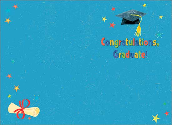 Carte de félicitations pour la remise des diplômes - Et c'est ainsi que commence la vie d'adulte