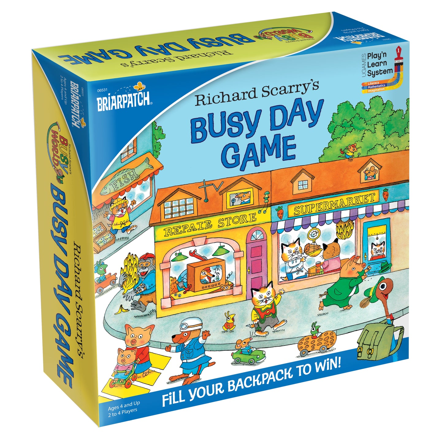 El juego del día ajetreado de Richard Scarry