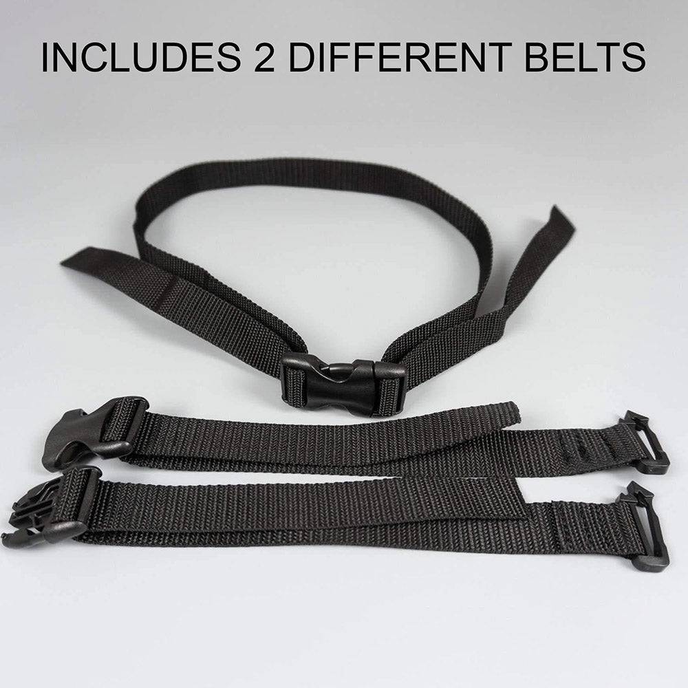 Ultralight Roll Top Fanny Pack Dyneema expandable with two black belt straps and buckles on Tampa Home & Garden Store