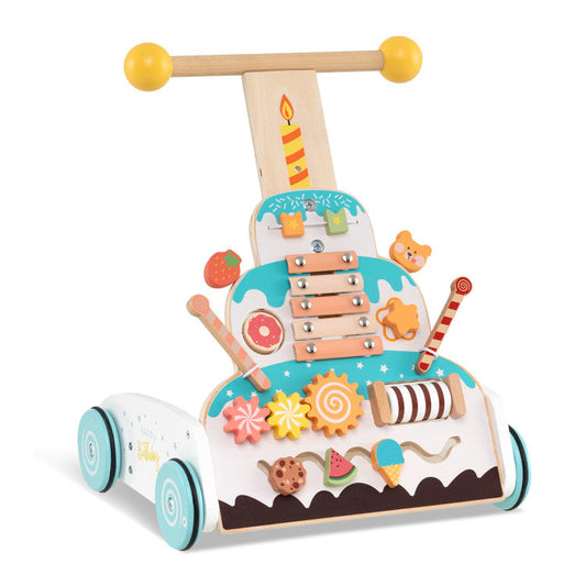 Wooden Baby Walker and Large Infant Playpen Bundle - Tampa Home & Garden Store