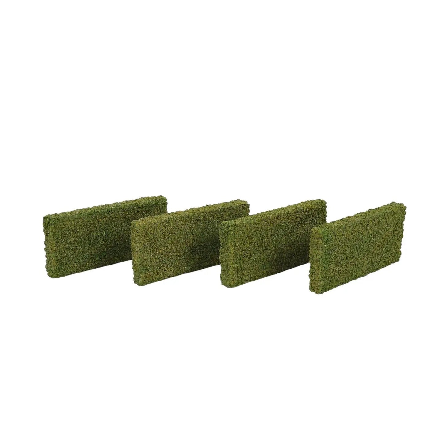 Four green hedge panels from Hedge Gate Set for Holiday Village by Country Christmas Loft on Tampa Home & Garden Store