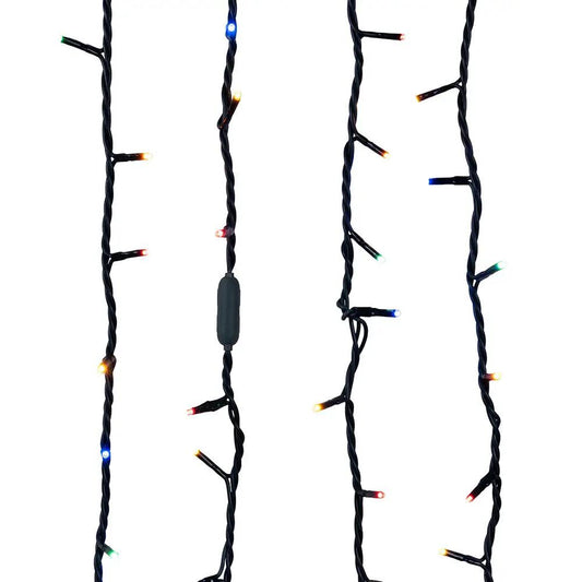 300-Light 3MM Multicolor LED Green Wire String Lights - Tampa Home & Garden Store