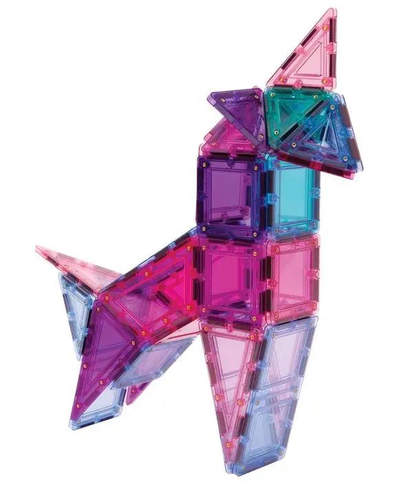 Tileblox Inspire 60 Piece Set translucent blocks form geometric animal sculpture on Tampa Home & Garden Store