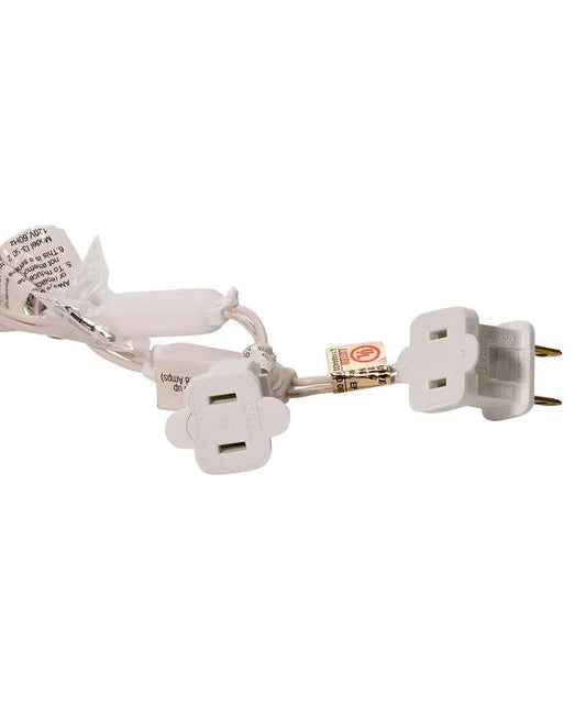 50-Light 5mm Cool White Twinkle LED White Wire Light Set - Tampa Home & Garden Store