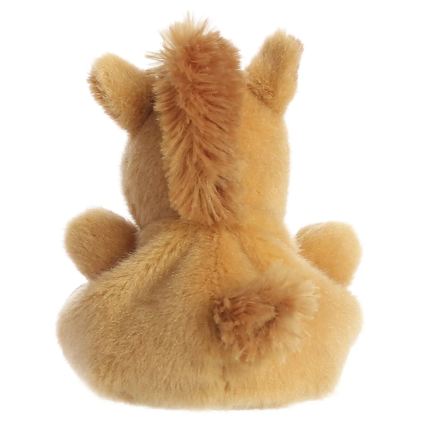 Gallop Pony Palm Pal plush toy with soft tan fur close-up on Tampa Home & Garden Store
