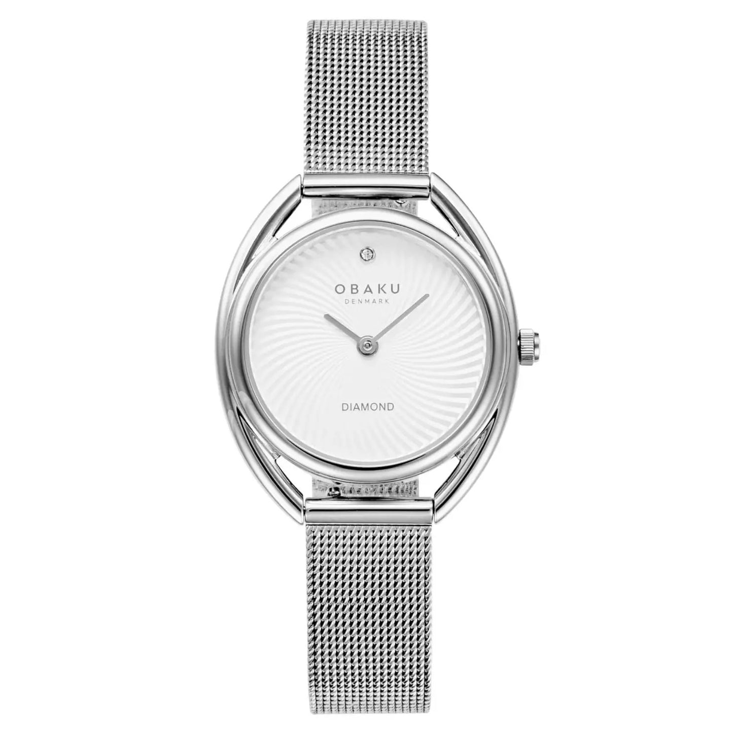 Obaku Juvel stainless steel women's watch with mesh bracelet on Tampa Home & Garden Store