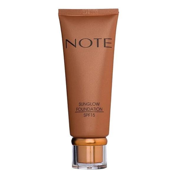 Foundation Note Sunglow bronzing makeup tube in warm tan SPF15 Beauty Care Bag on Tampa Home & Garden Store