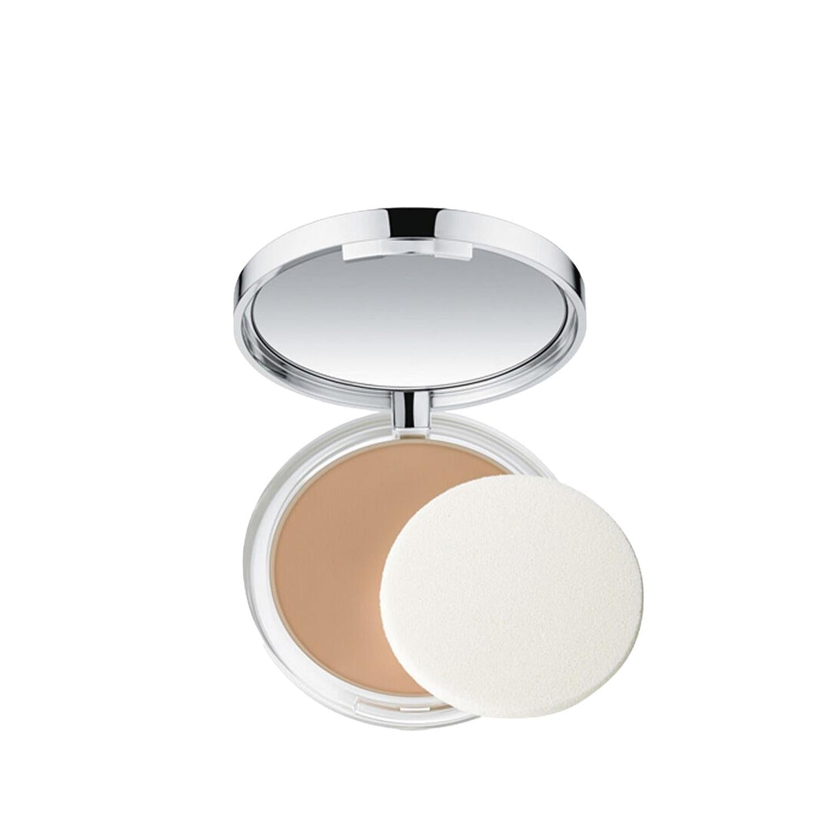 Clinique Almost Powder Makeup SPF15 Neutral mineral powder compact with white puff on Tampa Home & Garden Store