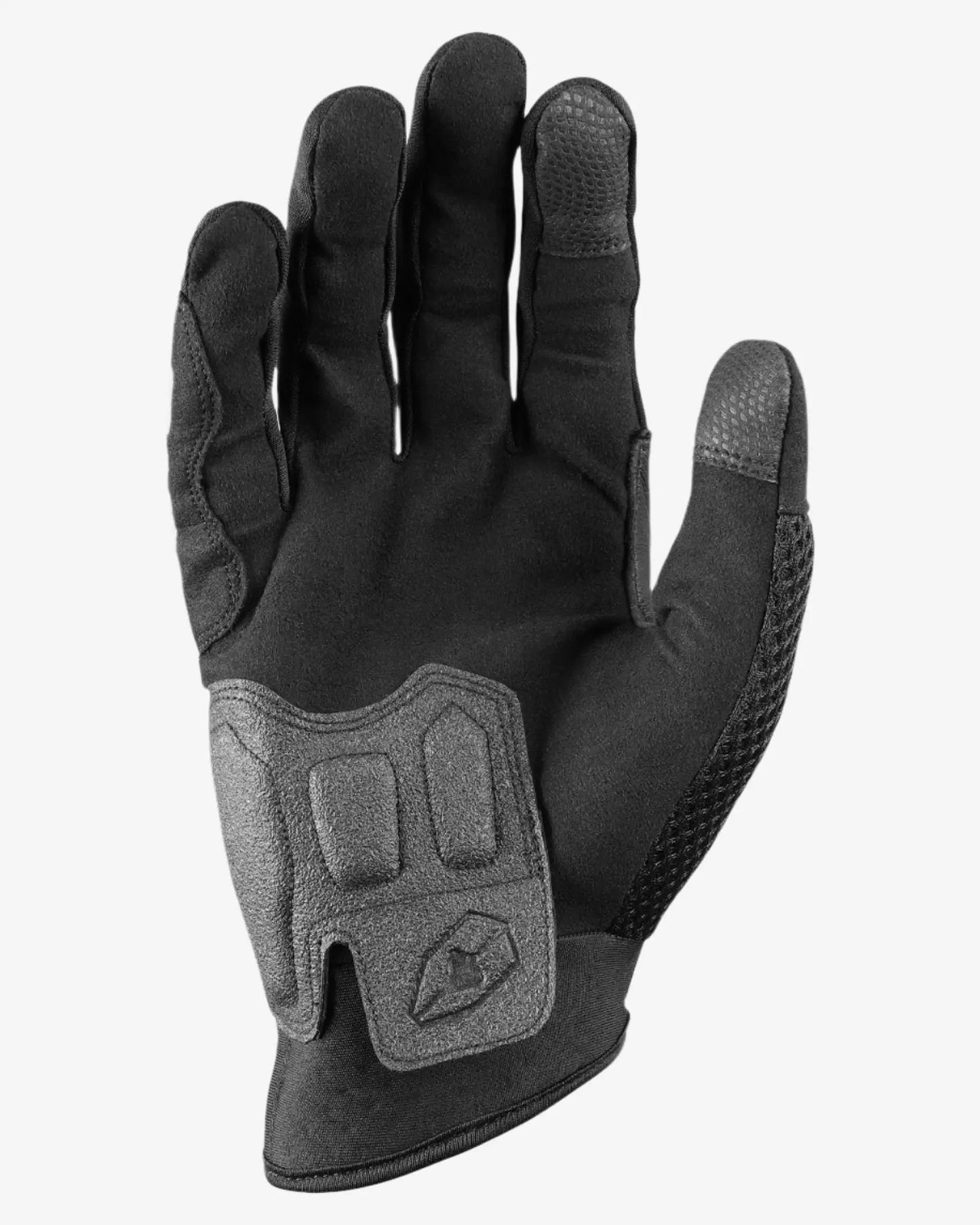 Valencia Street Glove Leather and Air Mesh black EVS Sports motorcycle glove with padding on Tampa Home & Garden Store