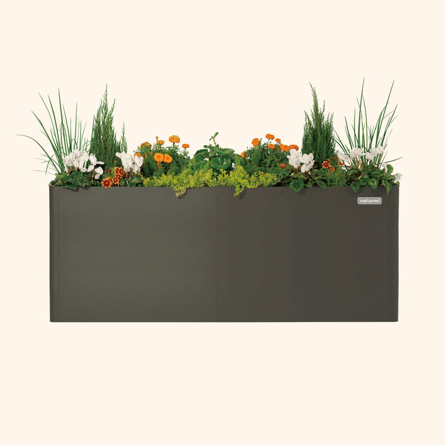 32" Tall Modern Raised Garden Bed Large 42" x 83" Metal