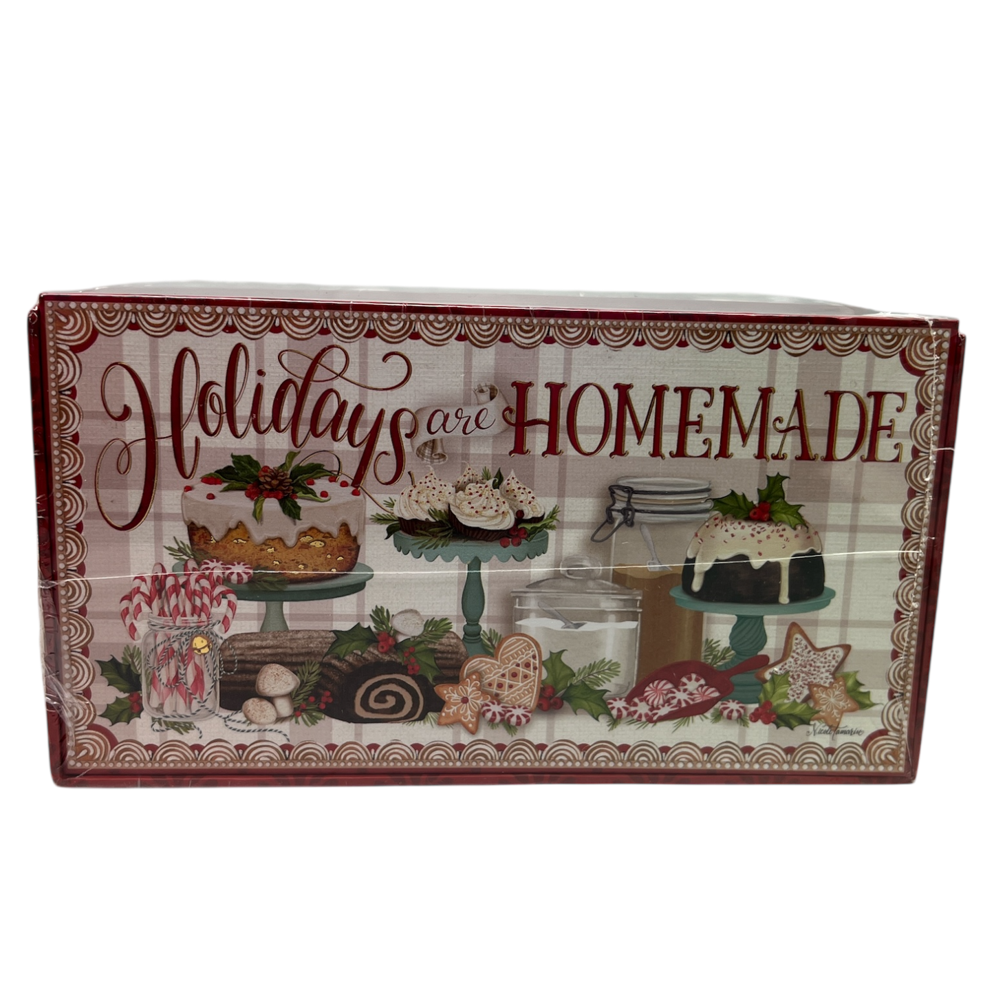Caja de tarjetas con recetas caseras para las fiestas