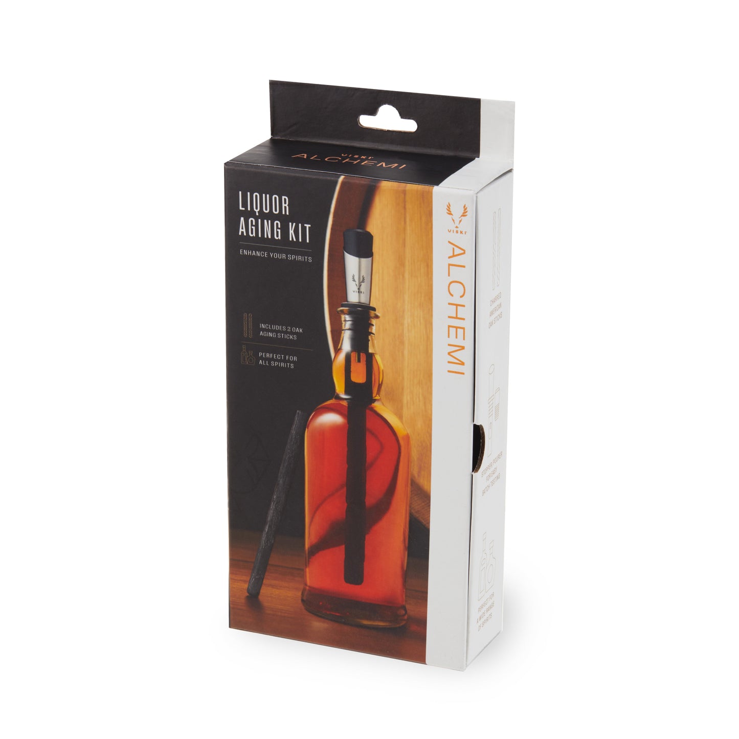 Alchemi Charred Liquor Kit and the Aging Barrels