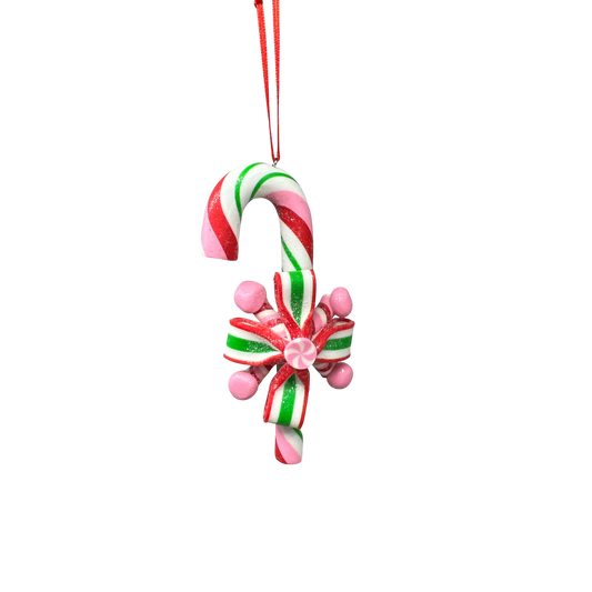 Candycane Treats Hanging Ornament - Multicolor Candy Cane - Tampa Home & Garden Store