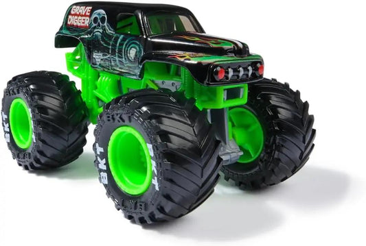 Grave Digger Monster Truck with black body and neon green wheels on Tampa Home & Garden Store on Tampa Home & Garden Store