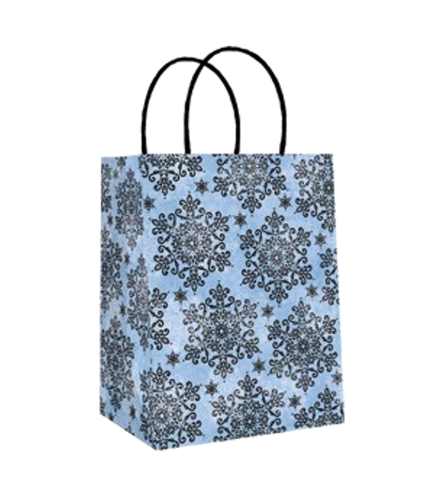 Sacs cadeaux kraft moyens pour les fêtes -