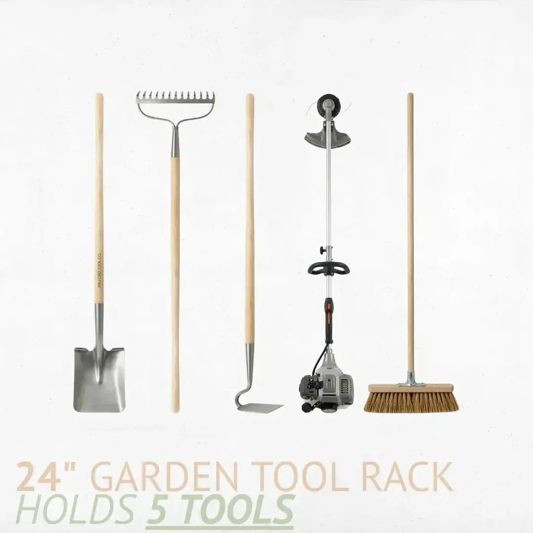 Garage Yard Tool Rack, Yard Tool Storage Rack - Tampa Home & Garden Store