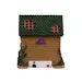 Banshee's Treats and Dark Cottage Secrets Halloween village cottage with dark brown walls on Tampa Home & Garden Store