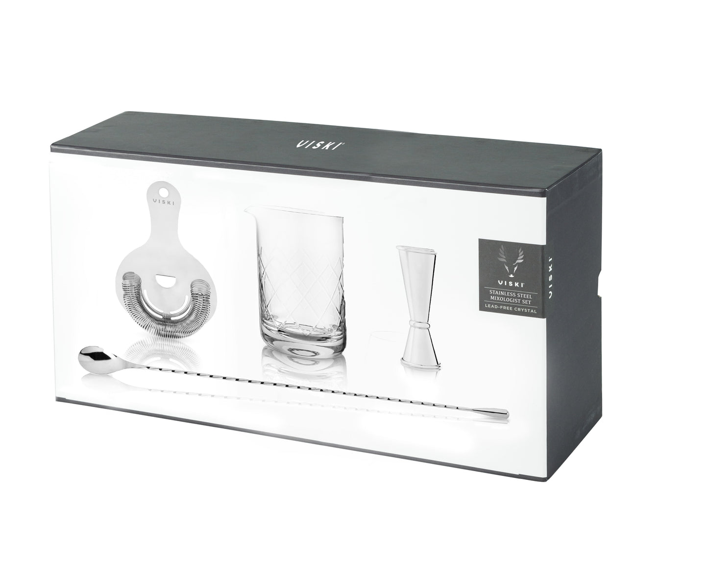 Harrison Barware Set With Glass And Jigger Kit