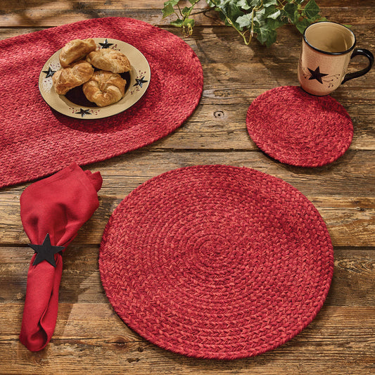 Set de table tressé Spice Bin - Paprika