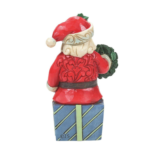 Santa Sitting on Gifts - Tampa Home & Garden Store