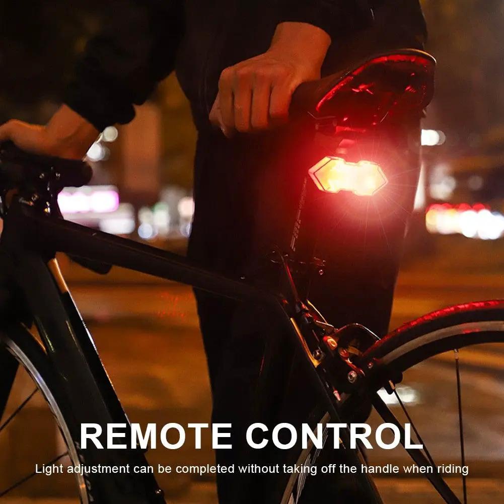 Wireless Remote Turn Signal Light for Bicycle