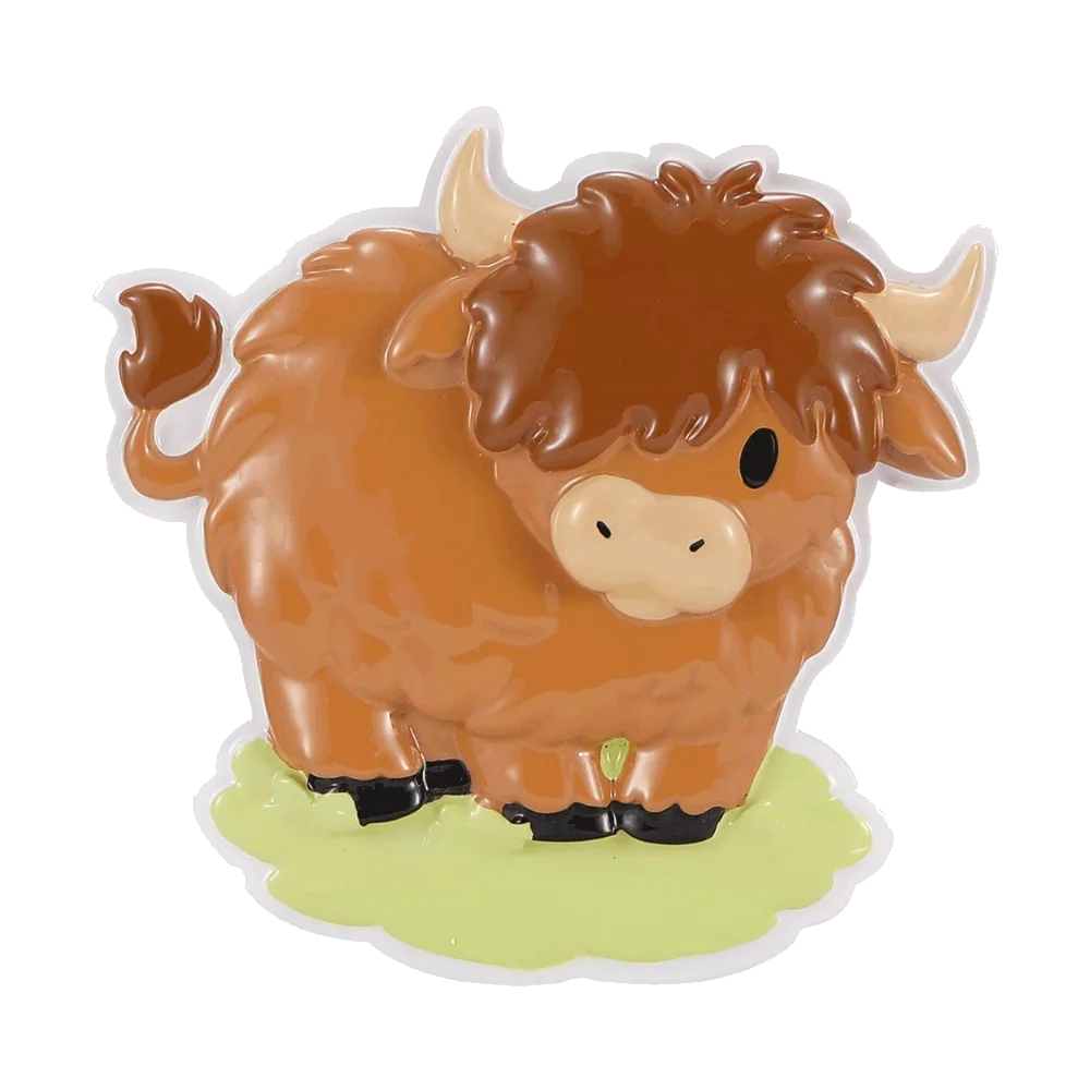 Adorno de vaca de las Tierras Altas