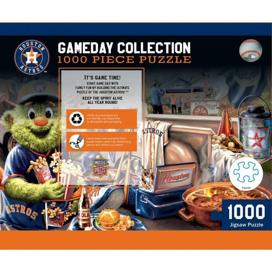 Houston Astros Gameday 1000-piece jigsaw puzzle by MasterPieces on Tampa Home & Garden Store