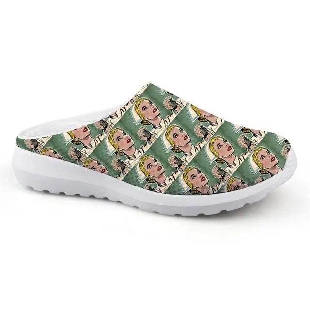 Women Lightweight Nurse Shoes for Home and Garden