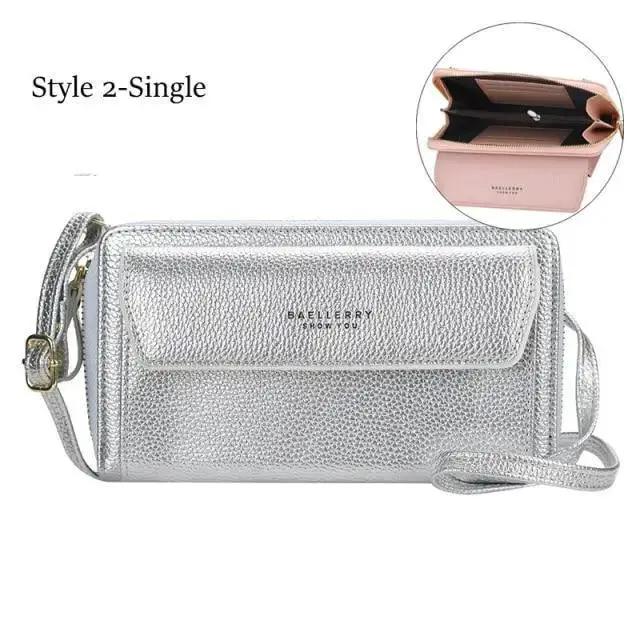 Women Pu Leather Crossbody Bags with Card Holders