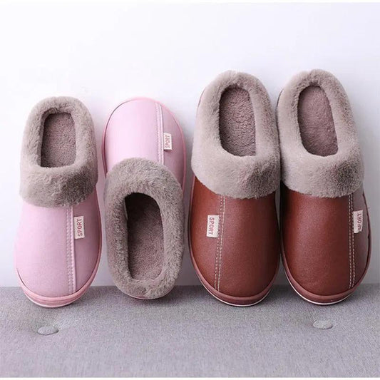 Women's Plush Memory Foam Slippers for Home