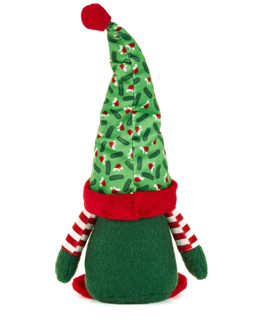Mr Pickles gnome toy felt with red hat and striped sleeves by The Country Christmas Loft on Tampa Home & Garden Store