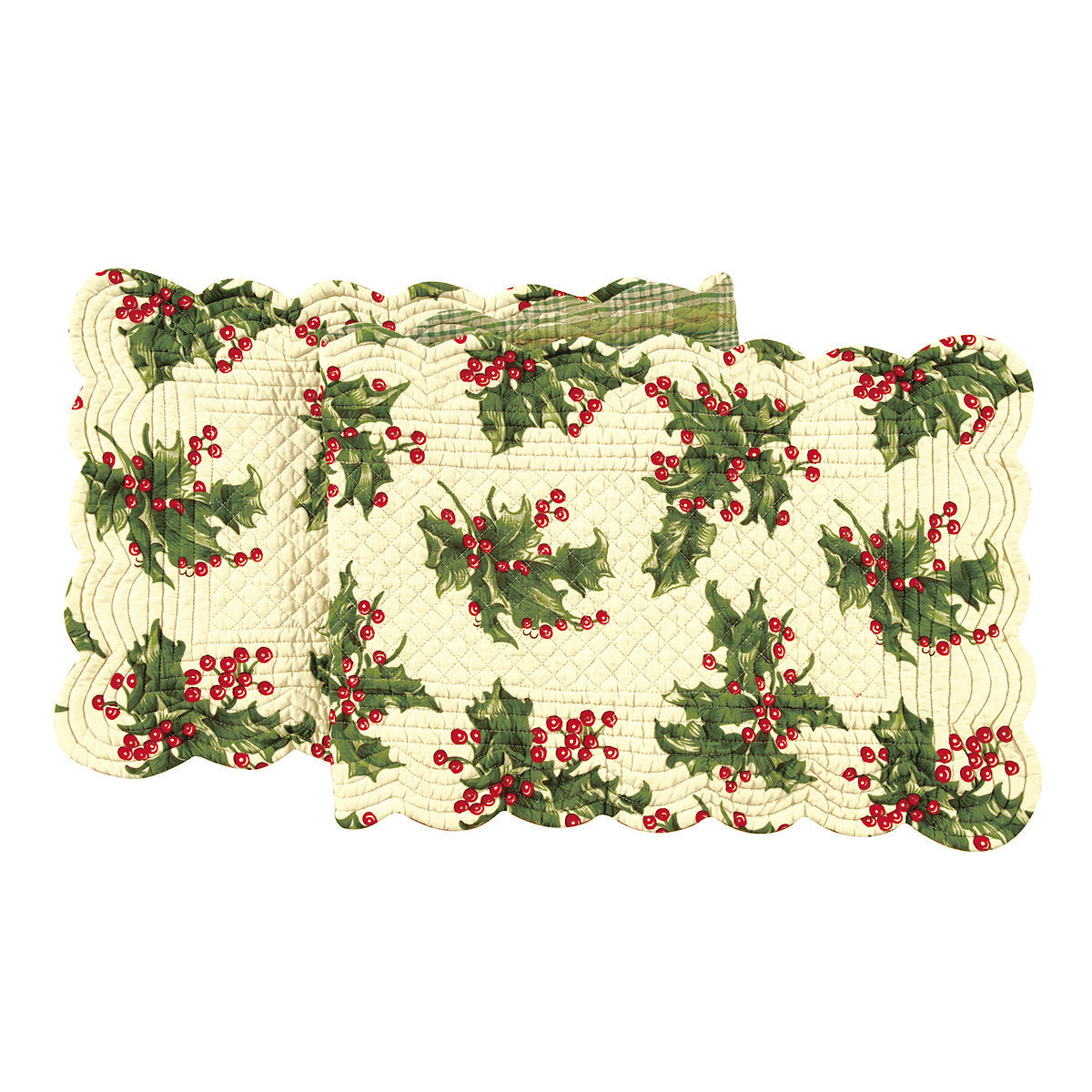 Tapis de couloir réversible Holly Cream 14 x 51