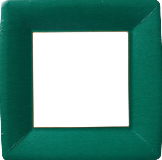 Assiette plate Ideal Home Range Classic Linen vert foncé