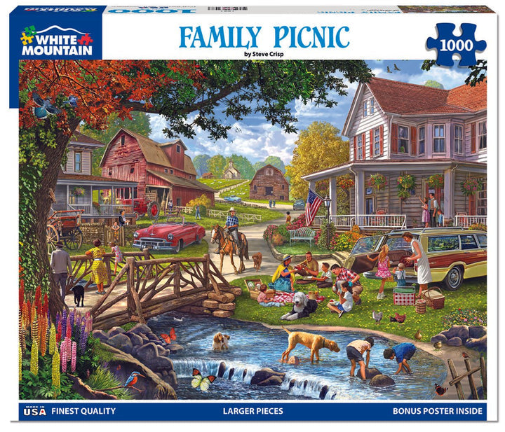 Pique-nique en famille - Puzzle de 1000 pièces