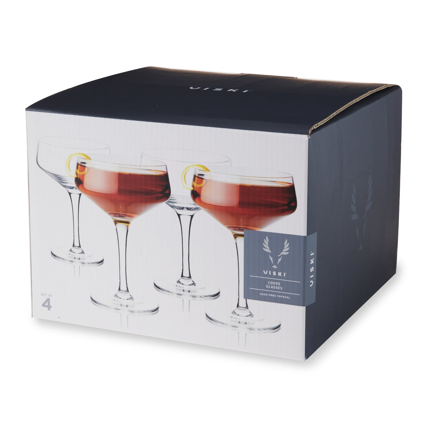 Raye Angled Crystal Coupes And Drinking Glasses
