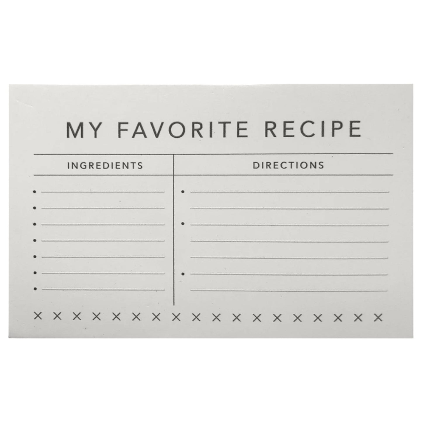 Adorno de mi receta favorita