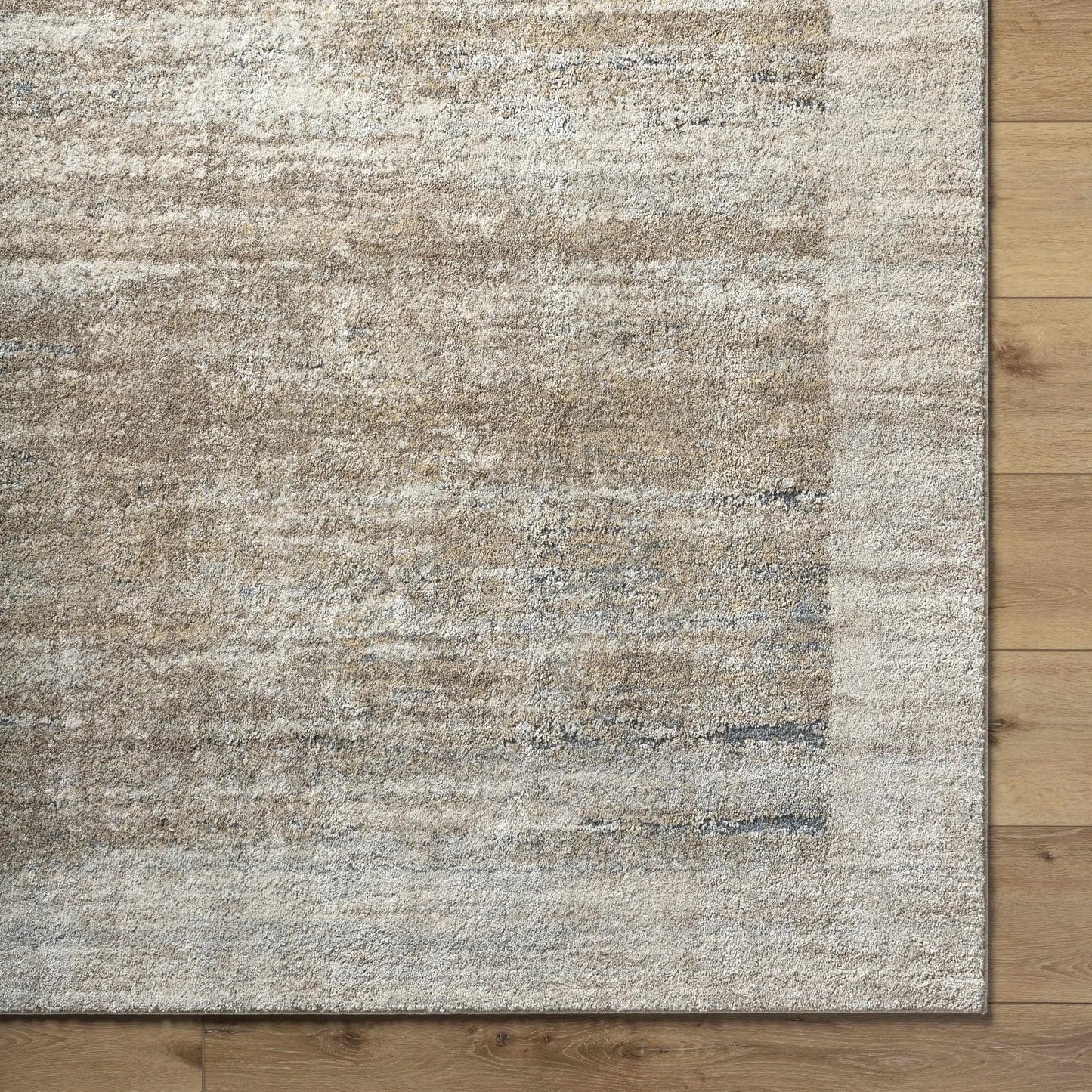 Xandy Thick Luxe High Pile Contemporary Rug in beige taupe tones by Boutique Rugs on Tampa Home and Garden Store