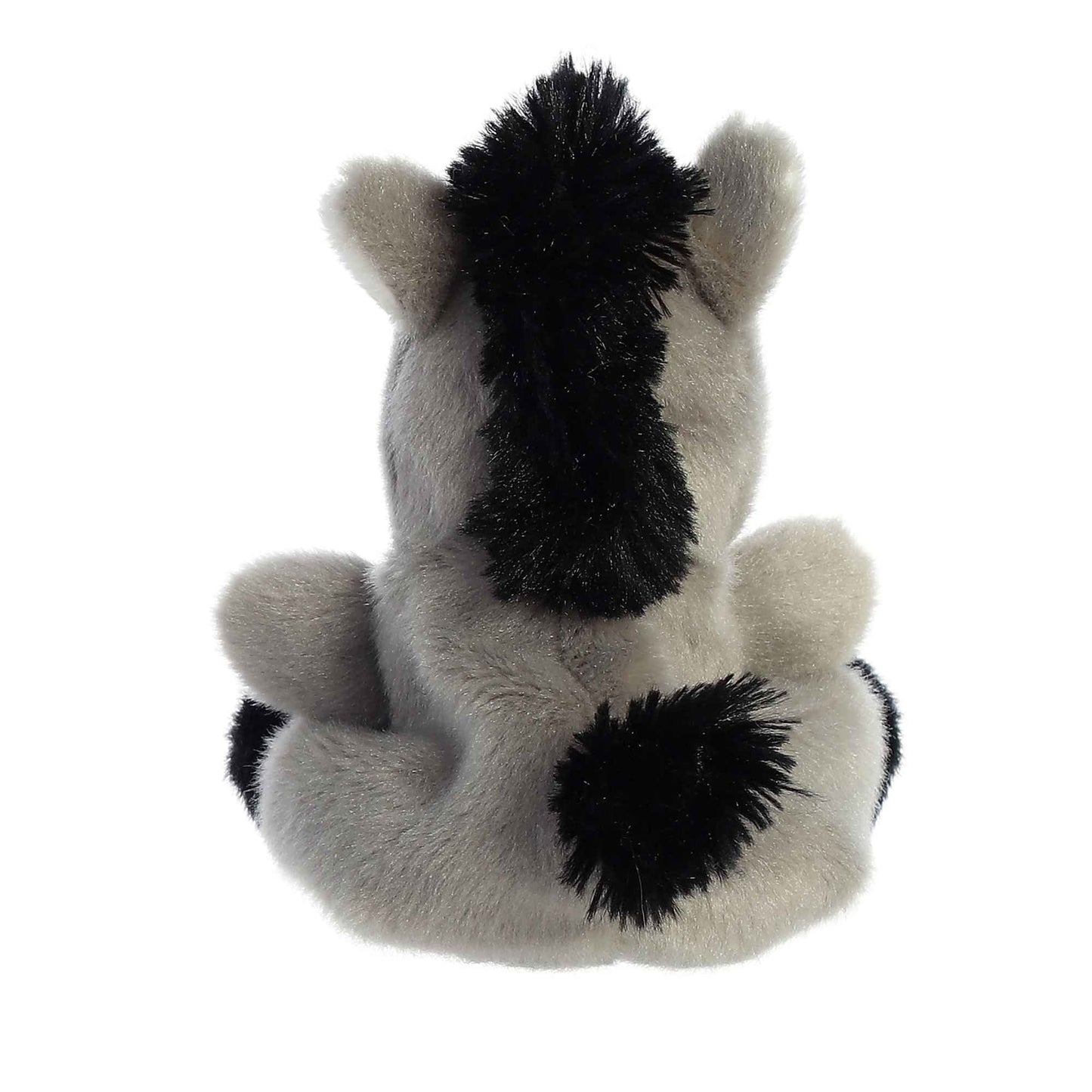Eli Donkey Palm Pal plush toy gray body with black center stripe on Tampa Home & Garden Store