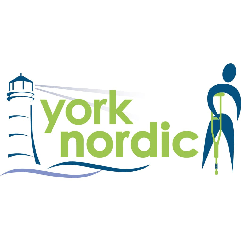 Four-pack 1-inch rubber replacement tips for York Nordic spring crutches, hiking pole tips York Nordic on Tampa Home & Garden Store