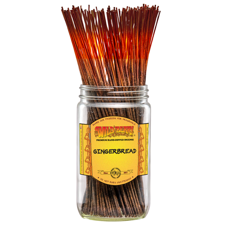 Lot de 10 bâtonnets d'encens - Pain d'épice