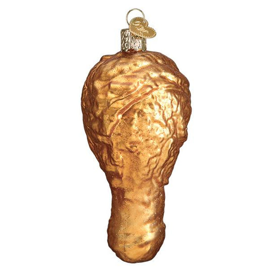 Fried Chicken Glass Ornament - Tampa Home & Garden Store