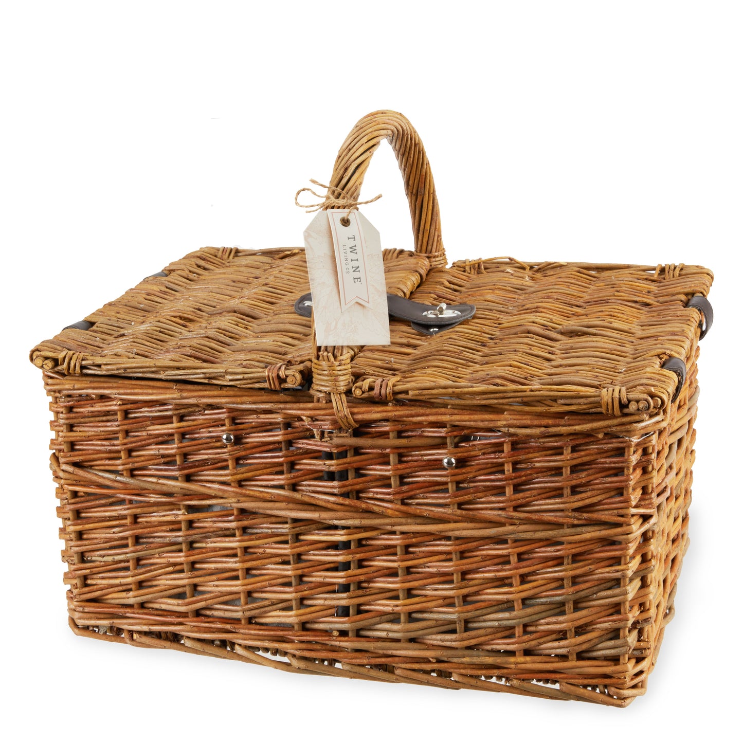 Cape Cod Wicker Picnic Basket and shakers