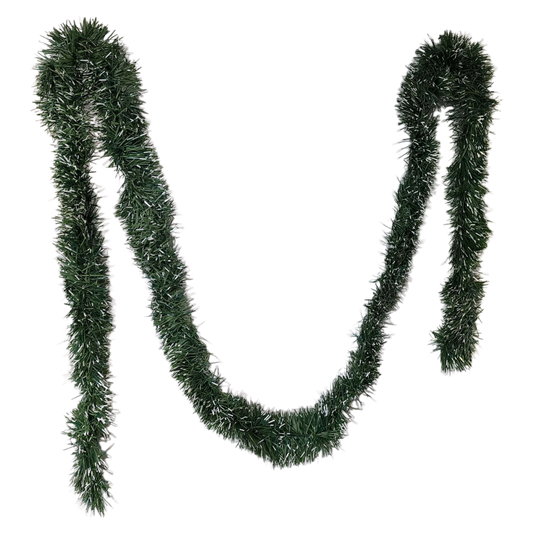 Pine Tinsel Garland - 9 Foot - - Tampa Home & Garden Store