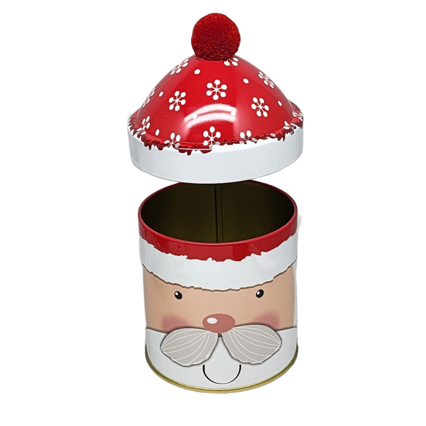 Boîte cadeau avec bonnet à pompon - Père Noël
